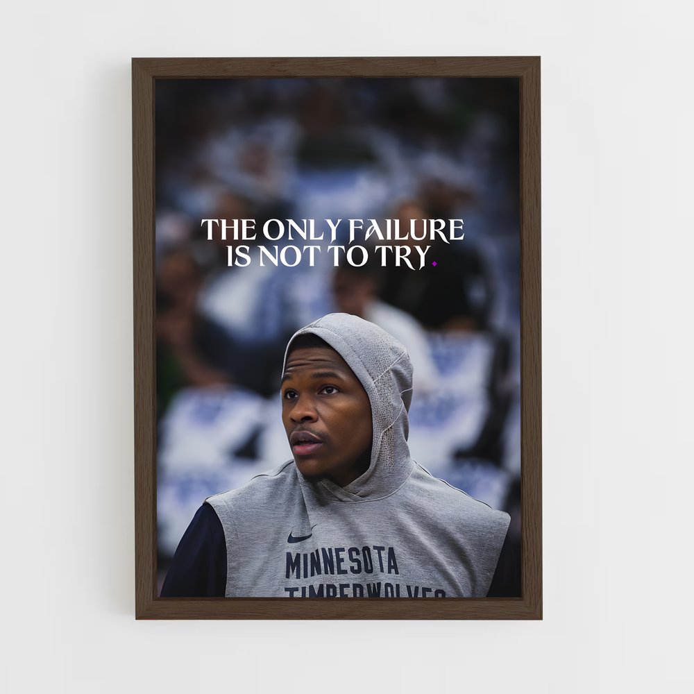 Poster Anthony edwards basket – affiche Basketball (vue 5)